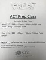 ACT Prep Workshop
