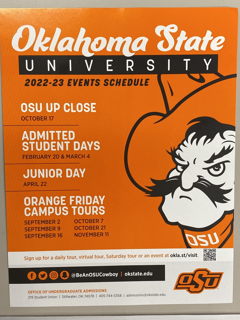 osu campus tour dates